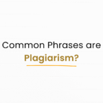 Common Phrases will be counted under Plagiarism?